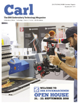 ZSK STICKMASCHINEN customer magazine Carl autumn 2018 Cover of ZSK STICKMASCHINEN customer magazine Carl autumn 2018
