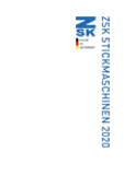ZSK General Catalog as Digital Brochure ZSK General Catalog as Digital Brochure