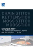 K-Head - The embroidery head for Chenille | K-Kopf - Der Stickkopf für Chenille K-Head - The embroidery head for Chenille | K-Kopf - Der Stickkopf für Chenille