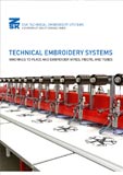 Catalog of ZSK TECHNICAL EMBROIDERY SYSTEMS Catalog of ZSK TECHNICAL EMBROIDERY SYSTEMS